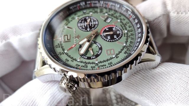 Chase Durer Flight Commander CDW-0071 Men's Watch | Крупные Пилотские Мужски? смотреть онлайн