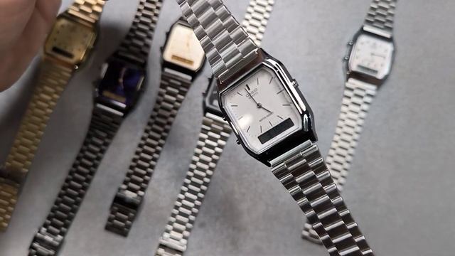 CASIO VINTAGE AQ-230, короткий обзор