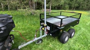 Прицеп для квадроцикла BATR 1700 PROFESSIONAL самосвал