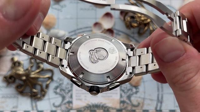 Обзор часов TAG Heuer Aquaracer Countdown Chronograph смотреть онлайн