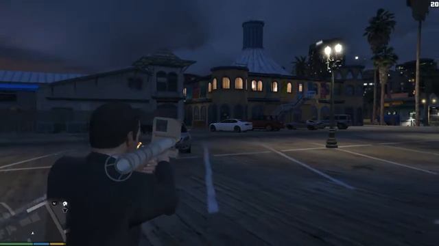 GTA5 зимний салют