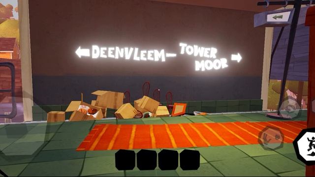 Hello Neighbor вагонетка сбивает вещи смотреть онлайн