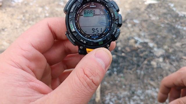 Часы для реального выживания! Casio Protrek Prg-240