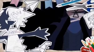 бумажное образование песня бумажная школа анимация