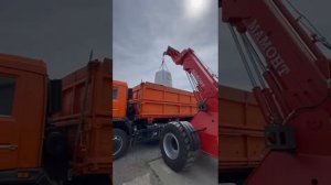 Самый мощный телескопический погрузчик мамонт т 3500 с ?