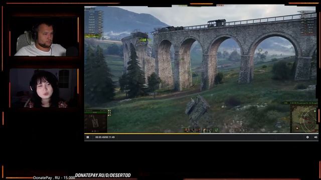 Реакция Дезертода на WoT ПРИКОЛЫ 🤪 - Artyashka 184