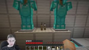 Майнкрафт и ПОДВОДНЫЙ ДОМ ЖИТЕЛЯ ВНУТРИ СКАЛЫ - Даник ?