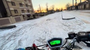 ЗИМНИЕ ПОКАТУШКИ НА КВАДРИКЕ MOTOLAND RALLY❄️ #4