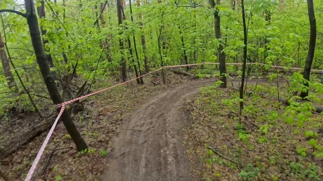 Монокросс Чулково 2025 этап 1, новички, номер 32. #моноколе