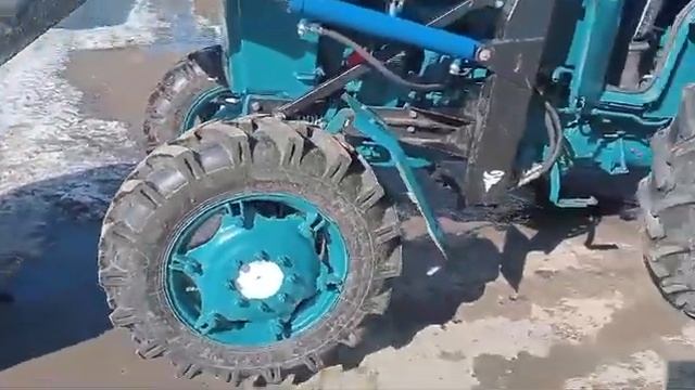 кун торнадо 500 на т 40..в работе..