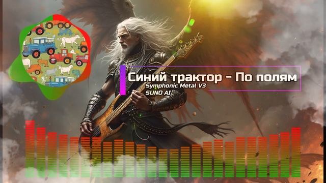 Синий трактор - По полям (Symphonic Metal V3 / Suno AI Cover)