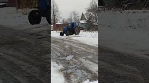 Сделал задний ковш на т 40 traktop