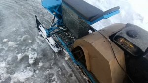 Снегоход из буксировщика