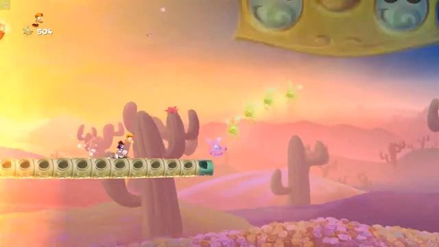 Прохождение Rayman Legends Картина Фиеста мертвых #14:Безумные мексиканские мотивы