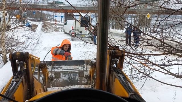 JCB 3CX Backhoe Loader.A Story About What Not To Do/История о том, чего не сле?