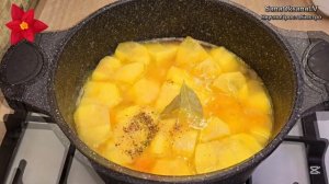 КАРТОШКА ТУШЁНАЯ СО СМЕТАНОЙ /ОТЛИЧНОЕ БЛЮДО ДЛЯ ПРАЗ?