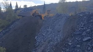 белаз бульдозер