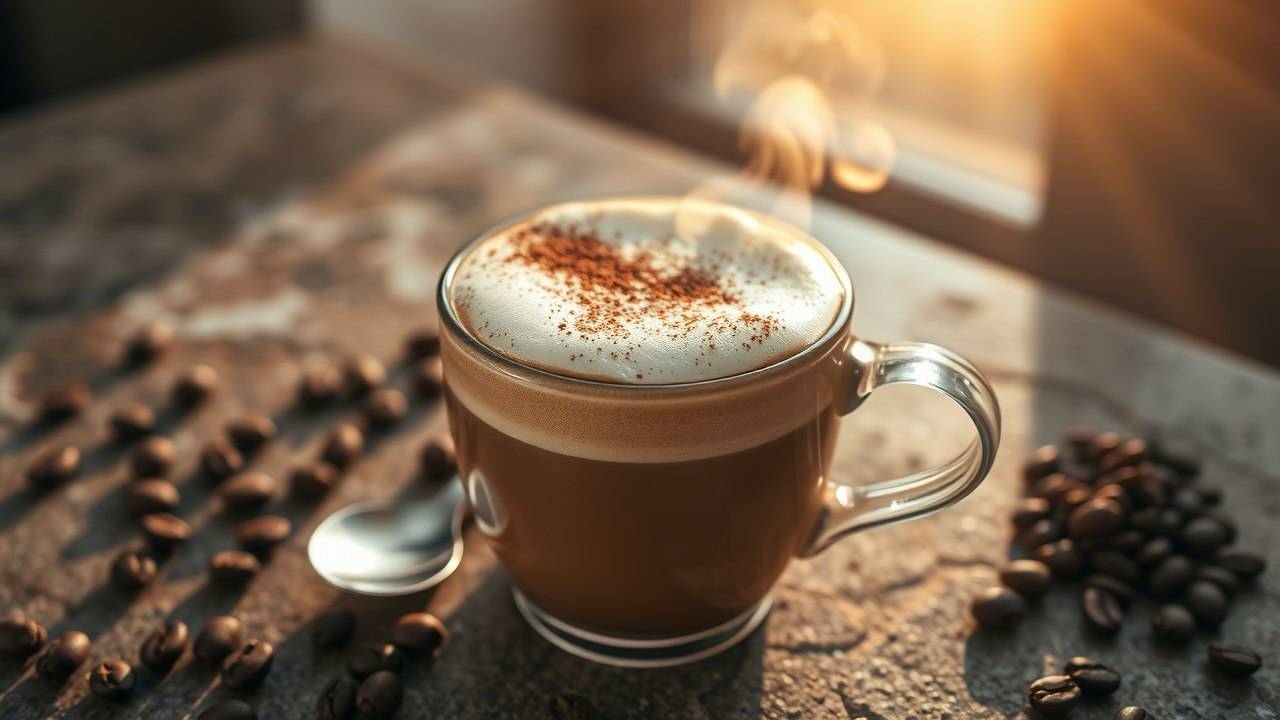 Сливочная пенка, крепкий эспрессо и молочная нежность — Ваш идеальный Капучино за считанные минуты! смотреть онлайн