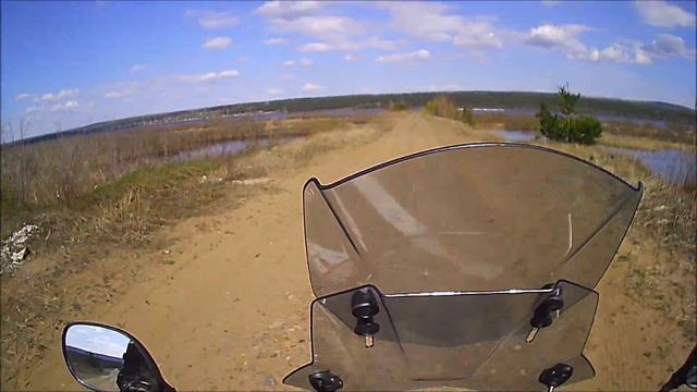 Regulmoto Sk200 ходовые испытания со снаряжением для дальних