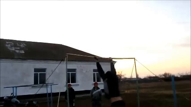 Первая треня в Круглоозерке