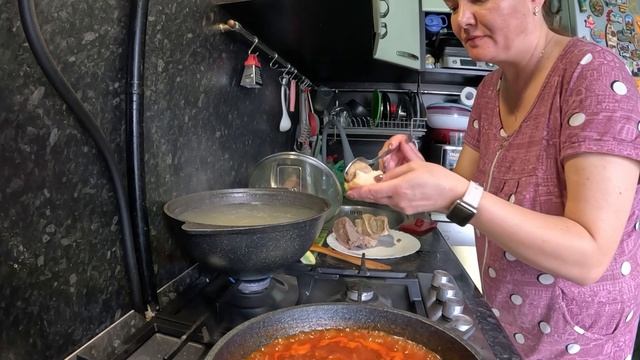 Готовлю суп харчо, незапланированный мукбанг смотреть онлайн
