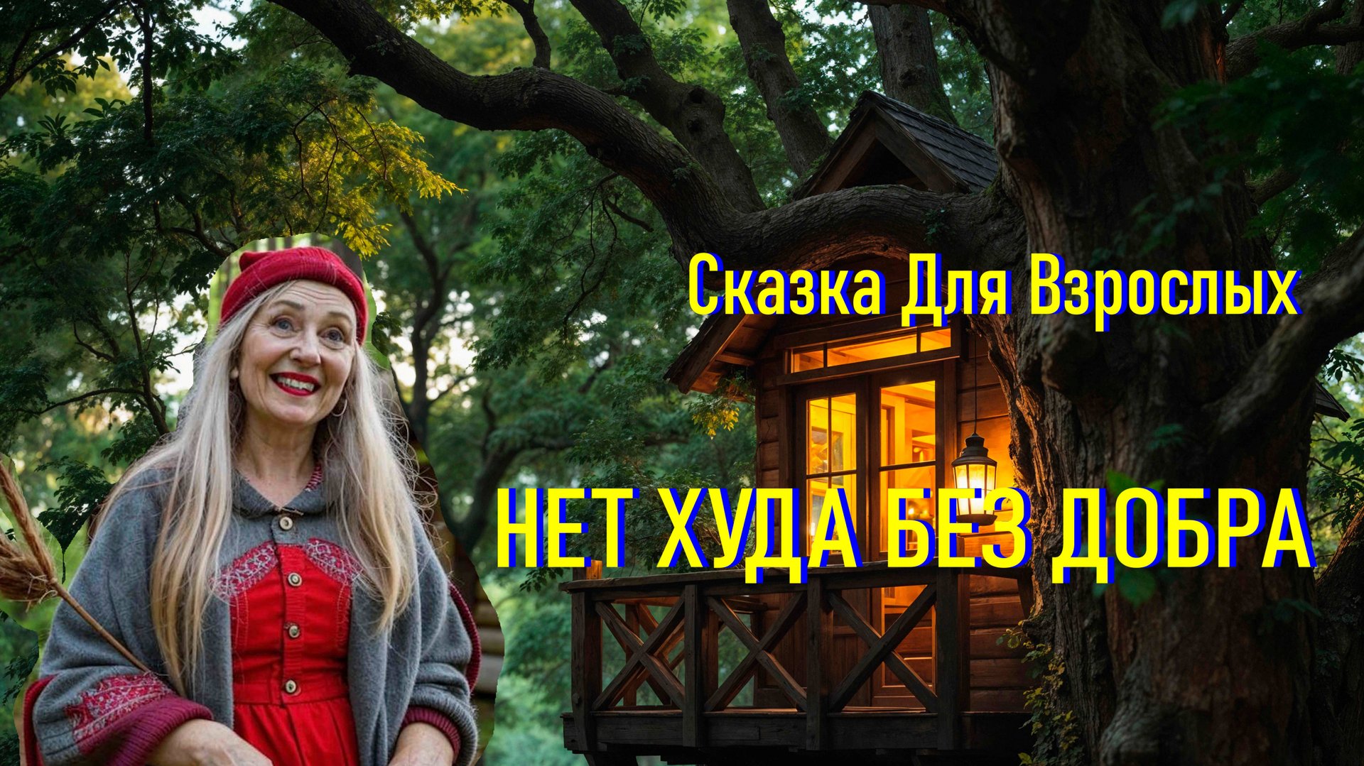 Сказка Для Засыпания Взрослых с Шумом Дождя "Нет Худа Без Добра" смотреть онлайн