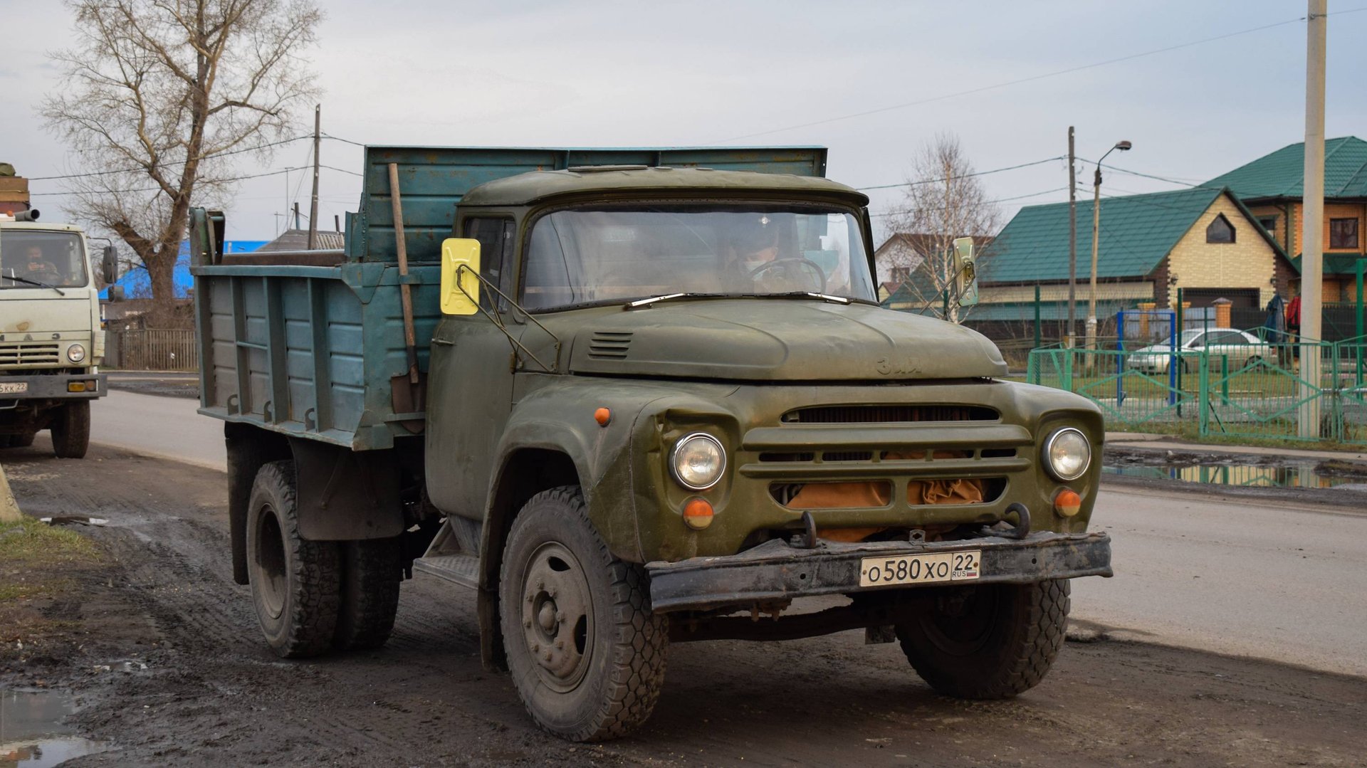 ЗИЛ-130К (ЗИЛ-495850). Звук двигателя ЗИЛ-157Д. смотреть онлайн