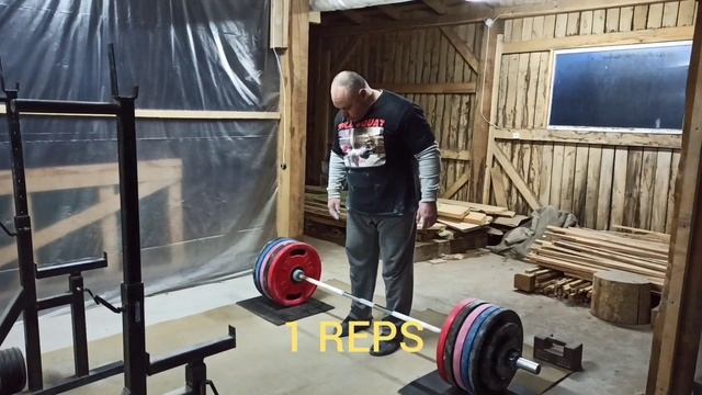 СТАНОВАЯ ТЯГА 265 КГ / 1. БЕЗ ХИМИИ И СПОРТ-ПИТА. DEADLIFT. 265 KG
