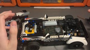 Полный привод! Дрифт тачка из лего техник! Багги мотор?