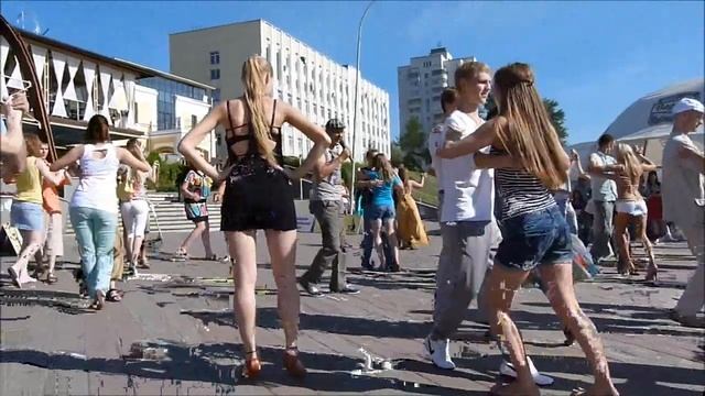 Первый Омский Открытый урок сальсы смотреть онлайн