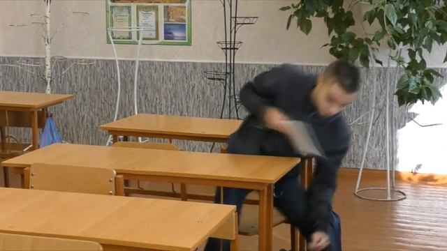 Прикольное Поздравление с днем учителя! Чернигов, школа №13, 11 - А