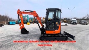 Легендарный Японский мини экскаватор HITACHI ZX30U-5
