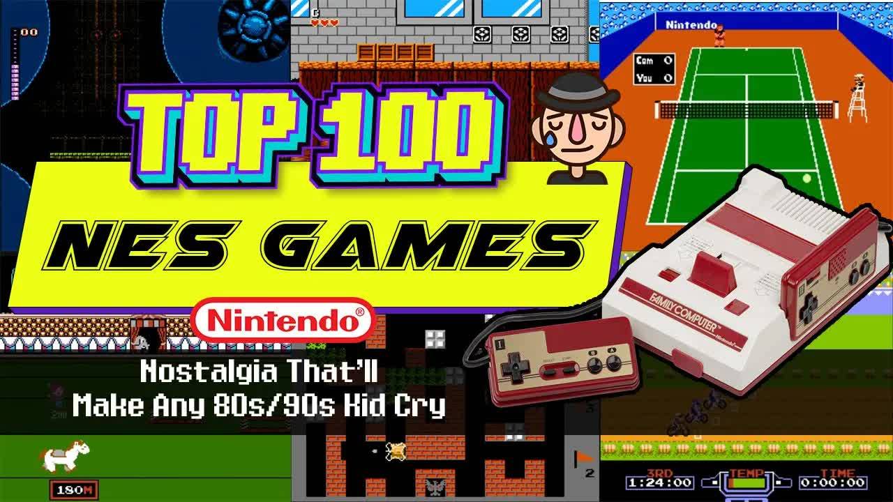 100 лучших игр NES за 13 минут | НОСТАЛЬГИЯ ПО 1980-М смотреть онлайн
