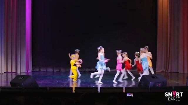 SMART dance, хореограф Инга Жихарева, "Pacman" смотреть онлайн