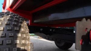 Грузовой прицеп KTZ с маятниковой подвеской для квадро?