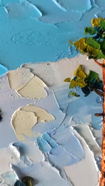 Original Oil Painting Sequoia Trees, Artwork 14x10in #картинасделать #painting #artis