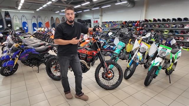 ОБЗОР кроссового мотоцикла FAIDET PR300 MAX от мотосалона MAXMO