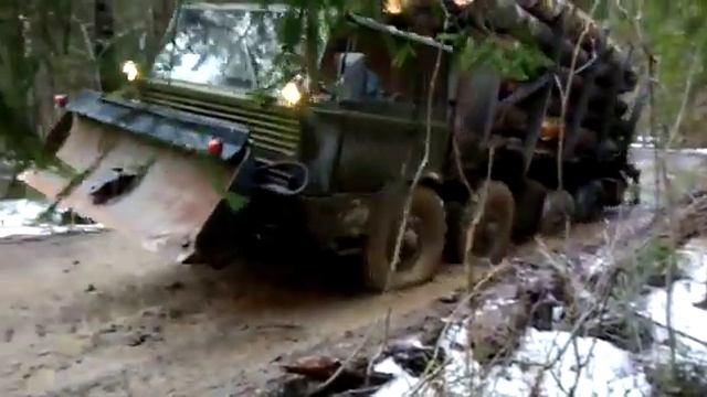 Tatra 813 лесовоз