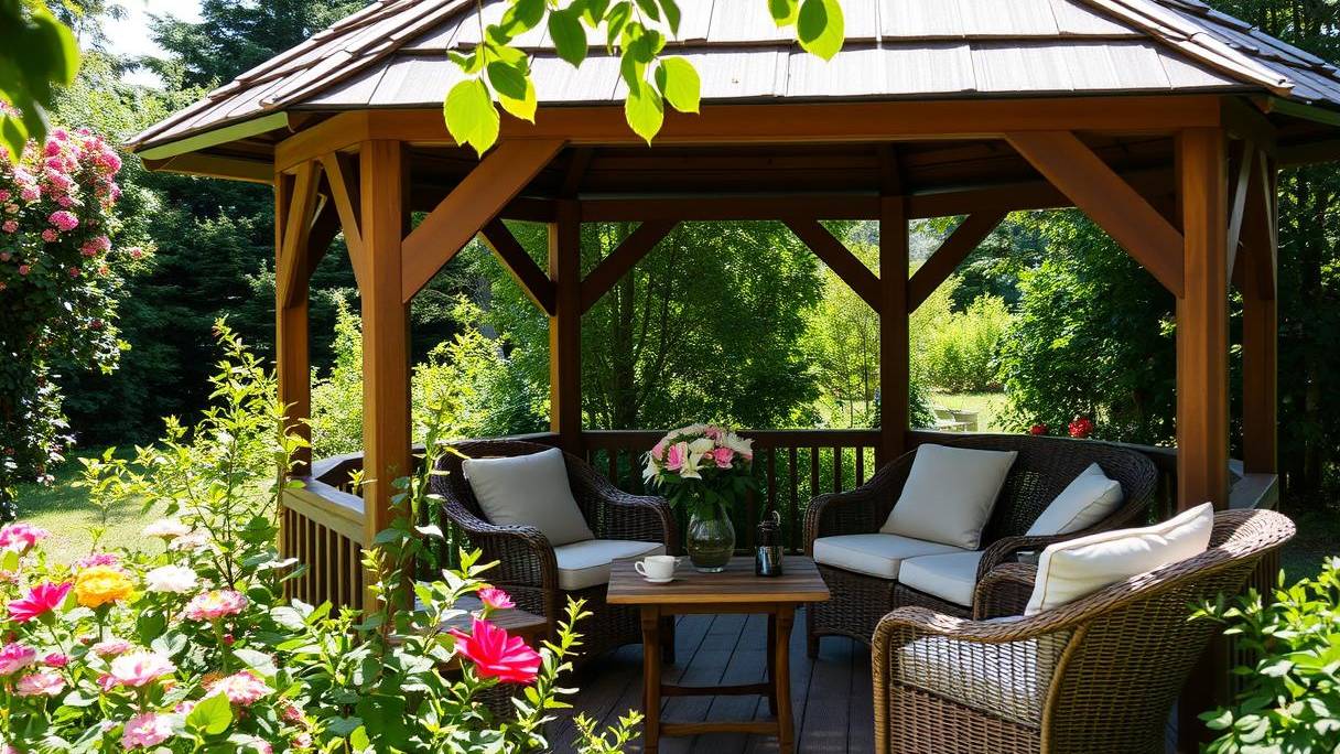 Беседка уютный уголок для отдыха на даче смотреть онлайн