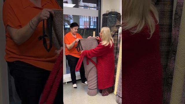 ВЫБИРАЕМ НОВЫЕ ТКАНИ ИЗ ИТАЛИИ. ШЕРСТЬ. БУКЛЕ. CHANEL.