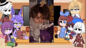 Реакция: Удивительный цифровой цирк на тик ток #Gacha Nox