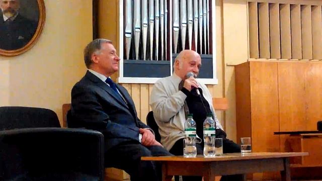 Гія Канчелі, зустріч зі студентами НМАУ ім. П. Чайковського (Київ, 17.XI.14) - 4 ч.