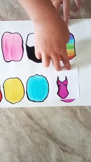 Какой цвет купальника нравится тебе? Colors #creative #diy #art #fun смотреть онлайн