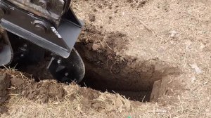 Лепестковый ковш Роторного типа 200мм на миниэкскавато