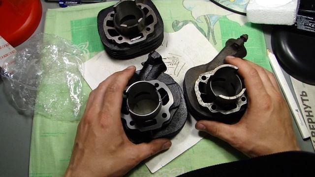 Сравнение Цилиндров Suzuki Mollet Suzuki Carna TB 60