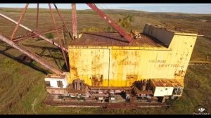 Шагающий экскаватор ЭШ 65/100. Осень, 2017