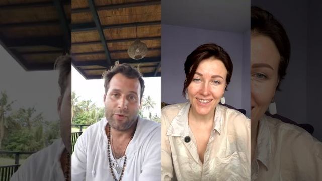 Мика на Бали и Роза Росс.