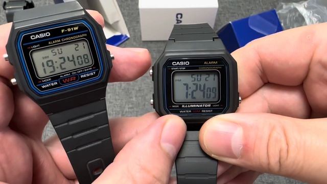 Лучше чем Casio F-91W ❓Casio W-217H | JMWATCHES смотреть онлайн