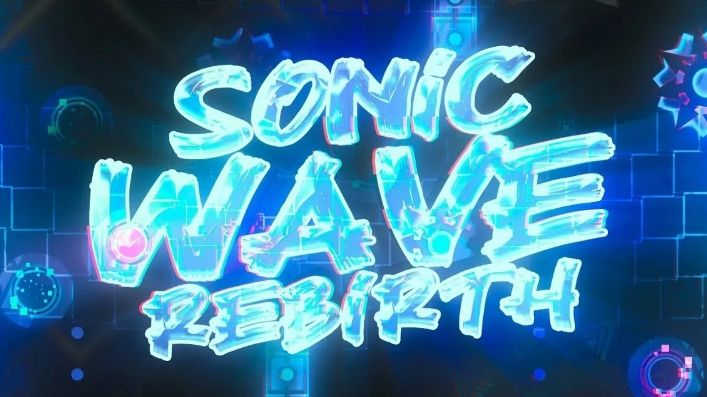 sonic wave and sonic wave rebirth showcase geometry dash смотреть онлайн