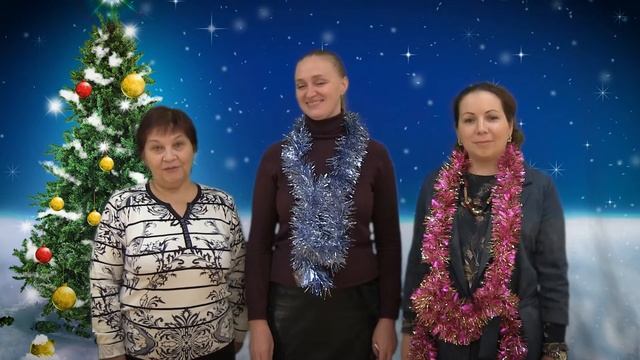 Видео открытка С Новым Годом 2019 от Международной Английской школы